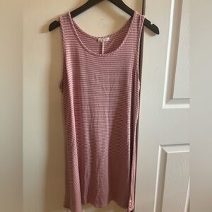 Olivia Rae Pink Stripped Dress
